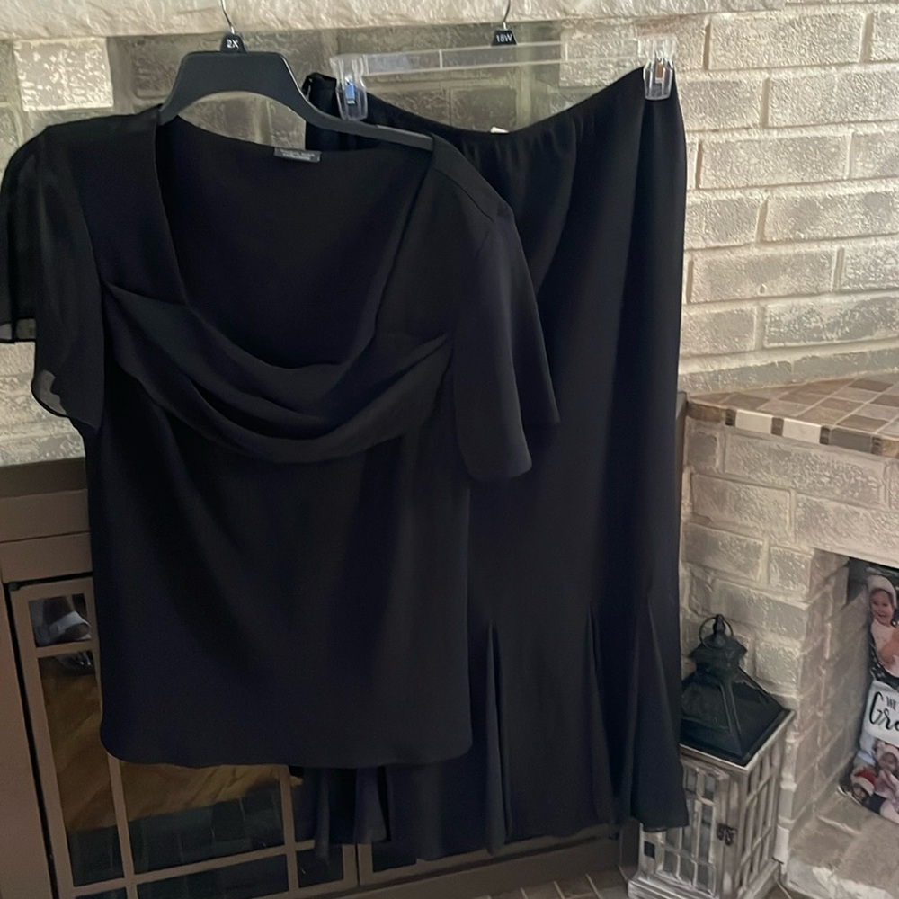 2 piece skirt and blouse